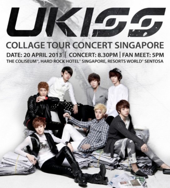 U-Kiss Collage Tour Singapore
